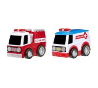 Toddler Vehicles Crazy Fast Cars 2-Pack- Racin Responders
