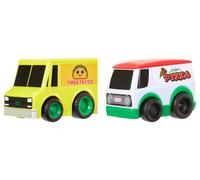 Toddler Vehicles Crazy Fast Cars 2-Pack Series 2- Dine Dashers