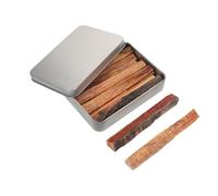 Toddmomy 1 Boîte Boîte de Bâtons Allumage Fatwood Naturels Résistants Aux Intempéries et Compacts pour Feux de Camp Barbecues Foyers Kit Allumage Portable pour Camping Randonnée et Voyage