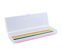 Toddmomy 1 Boîte Jeu de Bâtons Colorés pour Garçon Fille Éducatif Précoce Boîte de Rangement pour Mathématiques et Résoudre des Problèmes
