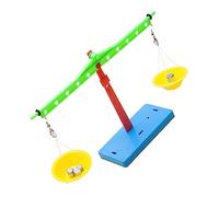 Toddmomy 1 Ensemble Aides à l'enseignement des expériences scientifiques kit d'expérience à l'échelle de l'équilibre de Construction Assembler des Jouets en Acier Inoxydable