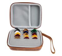 Toddmomy 1 Ensemble Choisir la boîte de Rangement Médiator plectres de Guitare Professionnels Accessoires Mini Choix de Guitare en Forme de Guitare Sac de Choix de Guitare Couleur