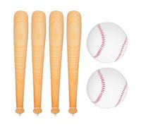 Toddmomy 1 Ensemble de battes de Baseball gonflables : Ensemble de battes de Baseball gonflables pour Enfants - Cadeaux de fête gonflables pour événements sur Le thème du Baseball - Fournitures de