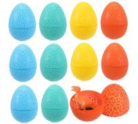 Toddmomy 1 Ensemble d'oeuf de Dinosaure Jouets kit de fouille d'oeufs de Dinosaures de Dinosaure œufs Dino Diggs Oeufs de Dinosaure à éclore Gamin à l'œuf Poudre de Gypse