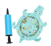 Toddmomy 1 Ensemble Eau Gonflable Cartoon pour Bébés Coussin Gonfleur Intégré Crocodile Développement de Motricité Coordination Main Œil