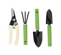 Toddmomy 1 Ensemble Outils de Jardinage Mini de Rangement Pelle de Plantation Râteau Mini Sécateur Ergonomique pour Transplantation et Entretien Plantes