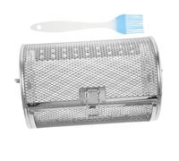 Toddmomy 1 Ensemble Panier à Griller Acier Inoxydable pour Four Électrique Accessoire de Cuisson Rotatif pour Frites Noix Outil de Rôtisserie Durable Pratique Couleur