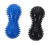 Toddmomy 1 Jeu Boules De Cacahuètes Masseur À Rouleaux Masseur En Forme De Cacahuète Boules De Massage En Forme De Cacahuète Balles De Massage Pour Le Fitness Remise En Forme Pvc 2 Pièces