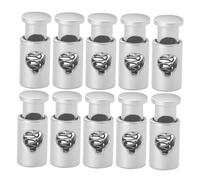 Toddmomy 1 Jeu Clips De Fixation pour Brochettes De Barbecue Boucles Antidérapantes Multifonctionnelles pour Utilisation Extérieur 10 Pièces