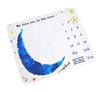 Toddmomy 1 Jeu Couverture d'étape Mois de crèche couvertures bébé garçon Couverture Photo Nouveau-né Accessoires de Couverture Photo pour bébé commémorer Couverture de Serviette de bébé