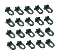 Toddmomy 1 Jeu Crochets Suspendus Plastique pour Pots De Fleurs pour Jardin Faciles À Installer Résistants Aux Intempéries 20 Pièces