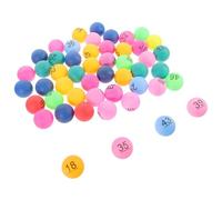 Toddmomy 1 Jeu Loterie Numérotées pour Jeux De Accessoires De Tirage Au Sort pour Événements Activités Sociales 50 Pièces