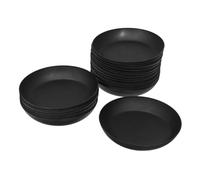 Toddmomy 1 Jeu Plateau Rond Plastique pour Fleurs Lot de Soucoupes pour Bonsai Plantes Accessoires De Jardinage Pratiques Élégants 25 Pièces