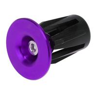 Toddmomy 1 Paire Embout De Guidon Embouts De Guidon VTT Prise De Guidon VTT De Barre en Alliage D'aluminium Dextrémité De Barre Brancher Violet,Mauve Enfermer