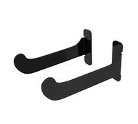 Toddmomy 1 Paire Support Tapis de Yoga Murale Noir Rack de Rangement pour Tapis de Yoga à Fixer Au Mur Pratique pour Salle de Sport et Maison