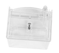 Toddmomy 1 Pc Box d'élevage isolé poêle Extensible décor extérieur Pots de Stockage Jouets couveuse écloserie pour Aquarium Accessoire incubateur d'écloserie de réservoir Plastique Blanche