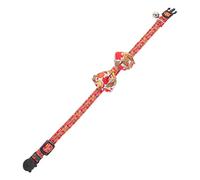 Toddmomy 1 Pc Collier pour Animaux de Compagnie Cloche de Collier de Chien Cloches de Chien pour Collier Dog Collar collerette Chat décoration Colliers de Chat Feuille d'érable Polyester