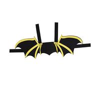 Toddmomy 1 Pc vêtements pour Animaux de Compagnie Peignoir Chien Poncho décor Déguisement Animal mystérieux Accessoire déguisement Animal Aile de Costume vêtements d'halloween Chiffon Black