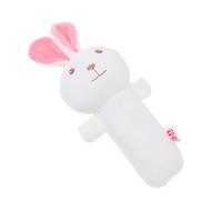 Toddmomy 1 Pièce hochet hochet pour bébé jouets pour nourrissons jouets pour tout-petits en peluche bébé sensoriel nouveau-né bébé tissu de velours de cristal rouge
