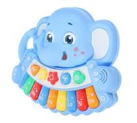 Toddmomy 1 Pièce Piano Électronique pour Garçon Fille Clavier Musical Éducatif Éléphant Modes de Jeu Multiples pour Développement Cognitif et Filles