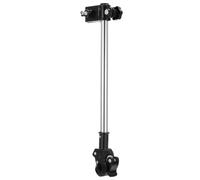 Toddmomy 1 Pièce porte-parapluies fauteuil couvert pour adultes portable socles monté support de connecteur parapluie porte-parapluie pratique pince parapluie Acier inoxydable Black