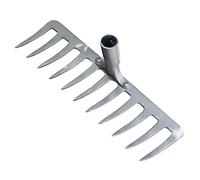 Toddmomy 1 Pièce Râteau Agricole à Dents Outil de Jardinage Multifonctionnel pour Labourer et Aérer Sol pour Mélanger Engrais et Ramasser