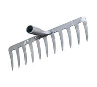 Toddmomy 1 Pièce Râteau Agricole Multifonctionnel à Dents Acier Outil de Jardinage pour Ameublir Sol et Plantes pour Amateurs de Jardinage
