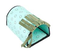 Toddmomy 1 Pièce Tunnel de Jeu pour Petits Animaux Tente Douillette Forme de Cœur pour Hamsters Cochons et Petits Rongeurs pour Explorer et Reposer