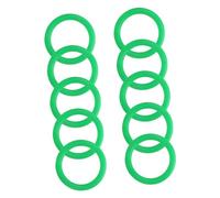 Toddmomy 10 Pièces Anneaux Plastiques pour Fruits Support Antidérapant Cercle pour Pastèque et Melon Support Exposition Fruits Polyvalent Durable