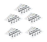 Toddmomy 10 Pièces Autocollants de Ballons Décoratifs pour Fête de Remise de Autocollants Adhésifs pour École et Célébrations Décoration Colorée et Festive