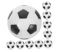 Toddmomy 10 Pièces Balles de Football de Table Mini Foosball Small Soccer Ball Accessoires de Remplacement pour Joueur Football Table
