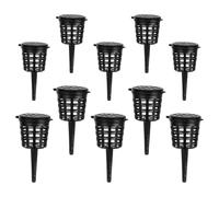 Toddmomy 10 Pièces Boîte à Engrais Plastique avec Couvercle pour Bonsai Outils de Fertilisation pour Plantes Pot et Balcon Contenants de et Pratique