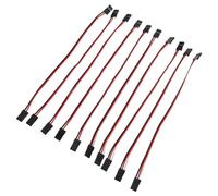 Toddmomy 10 Pièces Câble Rallonge Broches Femelle-Femelle pour Modèles Rc Résistant Aux Intempéries Plug-and-Play Adapté Aux Hélicoptères et Voitures Télécommandés
