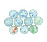 Toddmomy 10 Pièces Enseigner des Boules de Verre décor de Billes de Verre des Billes de Verre équipement d'expérimentation Billes de Verre pour Aquarium Jouets Billes de Verre Un Verre