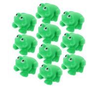 Toddmomy 10 pièces Jouets de Bain Garçon Fille Amphibien Vinyle Couleur Vive pour Garçon Fille Jouets Éveil et Jeux Eau Portables pour Piscine Plage