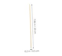 Toddmomy 10 pièces Lot de Bâtons Bois pour Marionnettes à Main et Ombres Accessoires de Manipulation Faciles à Utiliser pour Spectacles et DIY Artisanat de Marionnettes