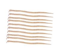 Toddmomy 10 pièces Lot de Serpents Bois Flexibles pour Garçon Fille Sensoriel Réaliste Danger pour Fête Garçon Fille et Jeux Famille