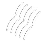 Toddmomy 10 Pièces Mât de Drapeau Manuel Portable en Plastique Extension Rapide et Assemblage pour Parades et Événements Sportifs