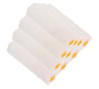 Toddmomy 10 Pièces Mini Rouleau à Peinture en Coton 4 Pouces pour Murs et Angles, Manchon Remplaçable Pratique en Fil de Coton et Plastique, pour Décoration Intérieure