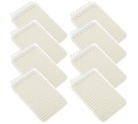 Toddmomy 10 Pièces Petit Carnet à Spirale A7 Portable, Léger | Papier Pp, Format de Poche, Style Simple, Beige, pour Journaux Créatifs et Notes Scolaires