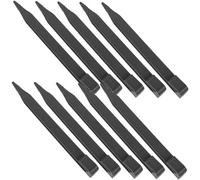 Toddmomy 10 Pièces Piquets de Jardin Piquets de Fixation Résistants pour Tentes Accessoires Extérieurs Étanches pour Camping Jardinage