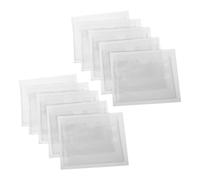 Toddmomy 10 Pièces Pochettes Autocollantes Transparente pour Cartes Index Protège Cartes Adhésifs PVC Flexible pour Classe et Bureau de Rangement Pratique et Durable