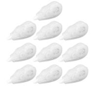 Toddmomy 10 Pièces Ruban Correcteur Portable en Plastique, Mini Format | Usage sans Odeur, Lot Portable, Glisse Facile, pour Dossiers, Formulaires et Cahiers
