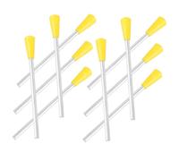 Toddmomy 10 Pièces Set de Triangles Fer avec Baguettes pour Percussion Jouets Éducatifs pour Instruments de Musique Robustes et Faciles à Utiliser