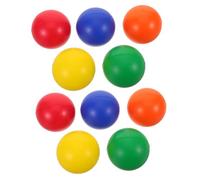 Toddmomy 10 pièces Small Beach Balls Set Outdoor Paddle Throwing Game for and Adults Sport Toy for Family Beach and Park Activities