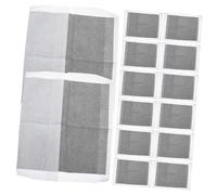 Toddmomy 100 pièces Bamboo Pet Cage Liners S Absorbent and Wear-Resistant Pet Pee Pads Indoor Comfortable and Training Mats for Guinea Pigs Rabbits Hamsters