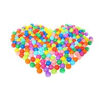 Toddmomy 100 Pièces Boules D'océan en Plastique Balles De Fosse À Balles en Vrac Balles De Jeu pour Enfants Emballées dans Un 5. 5 Cm (Couleur Mélangée)