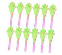 Toddmomy 100 Pièces Hand Noise Maker Clappers Lightweight Party Favor for Sports Events Birthdays Concerts and Outdoor Celebrations Vibrant Cheering Props