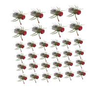 Toddmomy 100 Pièces Insectes Plastiques Halloween Réalistes Jouets Mouches Simulées Incassables Petits Insectes Plastique pour Farces et Décorations Festives