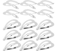 Toddmomy 100 pinces à cheveux cœur argent pour fêtes de la Saint-Valentin et réunions importantes accessoires doux et minimalistes pour filles et mères
